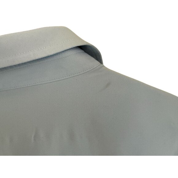 Rhone Mens Slim Fit Blue Button-Up Shirt Fine Italian Fabric M - Picture 6 of 6